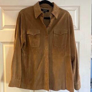 Emanuel Ungaro Suede shirt jacket size 12 / medium-large